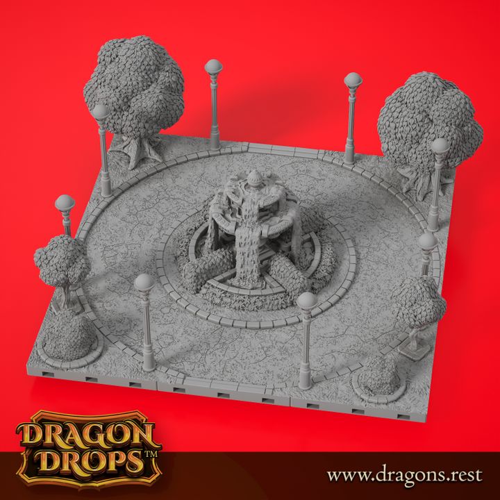 3D Printable Sentinel City by The Dragon's Rest